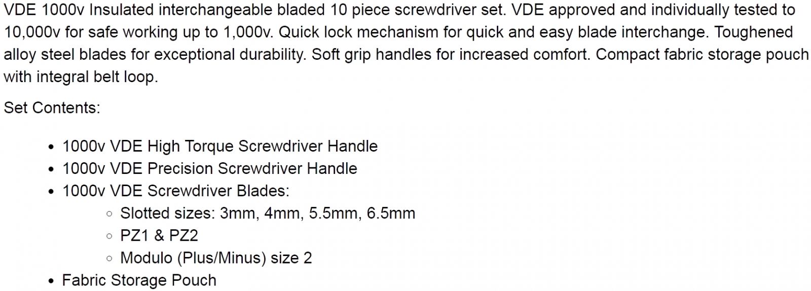 ידית מברג עם ביטים מתחלפים CK TOOLS 1000V VDE T4915 TEXT